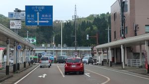 국도 291호선과 JR오지야역