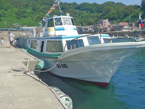 아와시마 섬 유람선 「씨버드」(2014년)