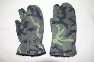 세 손가락 사격 장갑