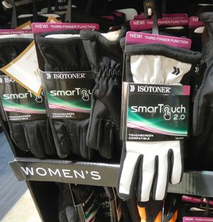 터치스크린 장갑, 손가락 끝 유형