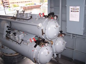 MU90 어뢰 발사기, 독일 해군의 작센급 호위함 F221 헤센에 탑재.