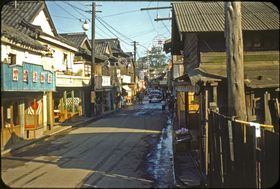 1955년 당시 아시야정 중심부