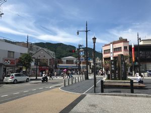 다자이후 역 앞 풍경