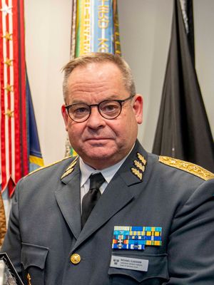 마이클 클라에손(Michael Claesson) 장군, 스웨덴 국방군 최고 사령관