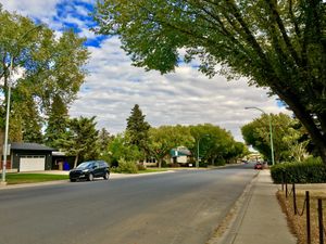 레지나의 전형적인 주택가 풍경