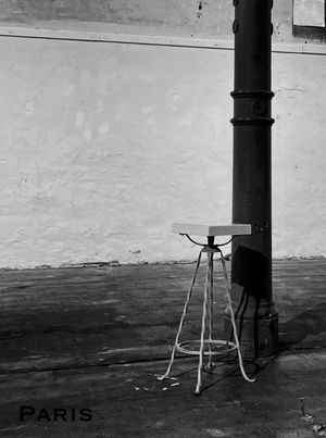 1969년 파리 엽서. 1950년대 에펠탑 의자 사진