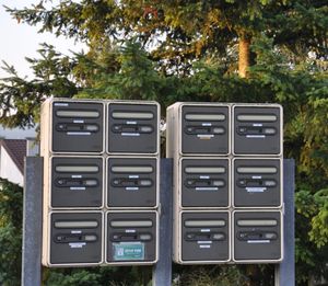 프랑스의 공동 우편함 시설