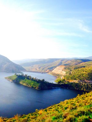 요르단 트레일을 따라 위치한 제라시의 탈랄 왕 댐, 요르단