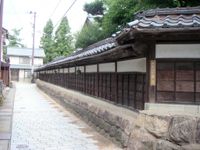 교마치의 골목길