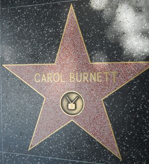 할리우드 명예의 거리 6439 할리우드 대로에 있는 별