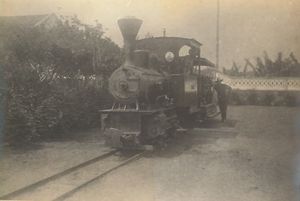 1919년경 상투메 프린시페의 철도