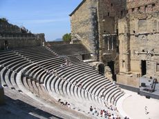 프랑스 오랑주 로마 극장