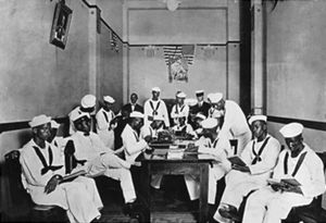 제1차 세계 대전의 유색인 선원실