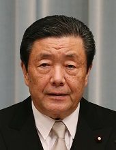 농림수산상으로 입각할 당시의 모리야마 히로시(2015년).