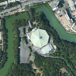 일본무도관 항공사진 (2019년)