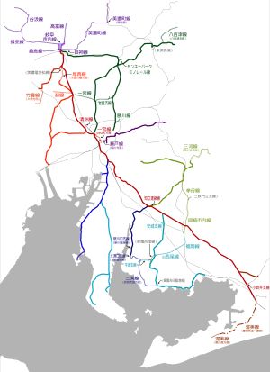 폐지 노선 분포(클릭하여 확대)