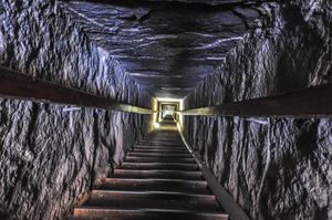 붉은 피라미드 내부 계단(기원전 2575~2551년경)