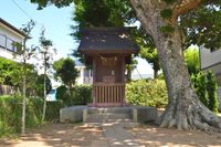 가마타리 신사(가시마시 미야나카)후지와라노 가마타리의 탄생 전승지.