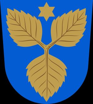 카르얄로흐야(Karjalohja) 문장의 자작나무 잎