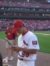 팬들에게 사인을 하는 다구치(2007년)