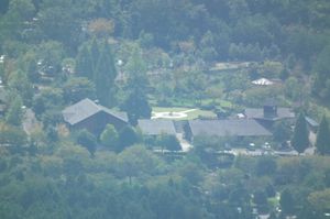 서와키시 일본의 배꼽 해시계 언덕 공원 오토캠프장