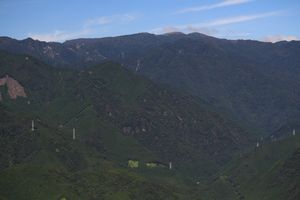 대대가하라산을 바라보다