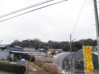 이코마 산맥(生駒山脈) 북동쪽 기슭에 있는 전원 지대다카야마정(高山町)에서 촬영