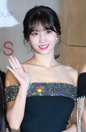 2018년 아시아 아티스트 어워즈에서 모모