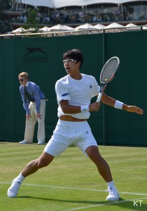 2015년 윔블던 선수권 대회에서의 정현