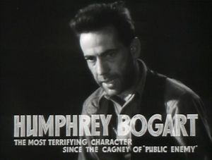험프리 보가트(Humphrey Bogart)가 출연한 영화 석화된 숲(The Petrified Forest) (1936)