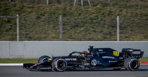 2020년 프리시즌 테스트 중인 오콩