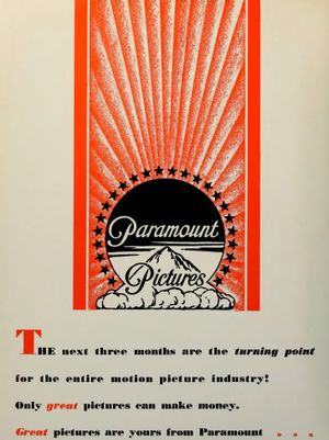 더 필름 데일리(The Film Daily)에 실린 파라마운트 픽처스 광고, 1932