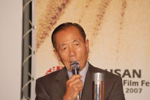 김동호 초대 집행위원장. 조직위원회를 15년간 이끌며 영화제를 성공적으로 정착시킨 점을 높이 평가받는다.