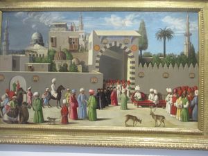 1511년 그림, 다마스쿠스의 베네치아 사절단. 루브르 랭스 박물관