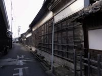 아카사카 숙소(中山道)의 거리 풍경