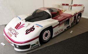 모터스포츠 재팬 2008에 전시된 와코루·토요타-도무 85C