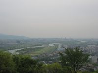 덴노산에서 바라본 풍경 (오사카 방면)