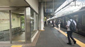 고베 산노미야 방면 승강장