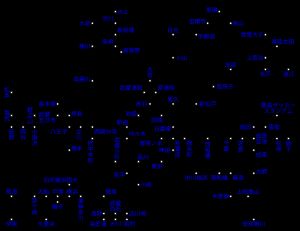도쿄 근교 구간 노선도