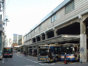 쓰나시마역 버스터미널