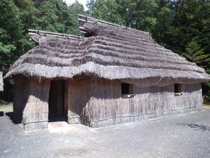 홋카이도의 아이누 가옥