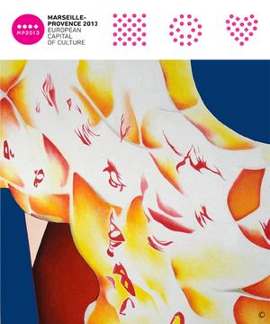 기욤 보타찌가 디자인한 마르세유-프로방스 2013 포스터
