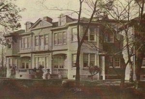 오오모리 미나미에 있던 기슈 도쿠가와 후작가의 별저(다이쇼 시대).