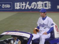 요코하마 베이스타스 시절(2007년 10월 9일, 요코하마 스타디움)