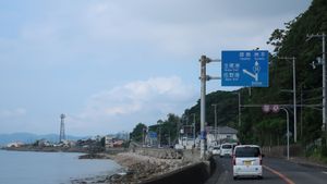 효고현 아와지시 사노 부근(2020년 7월 촬영)