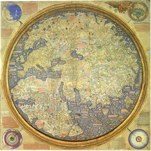 아폰수 5세는 1457년 프라 마우로 지도(Fra Mauro map)의 사본을 제작 의뢰했다.