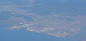 상공에서 본 다카사고시