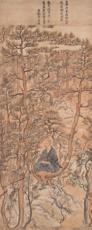 명혜상인상(수상좌선상)