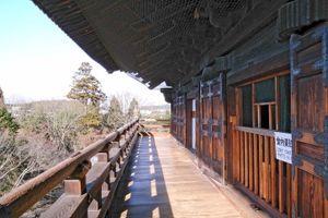 난젠지 산몬 2층에서 바라본 풍경