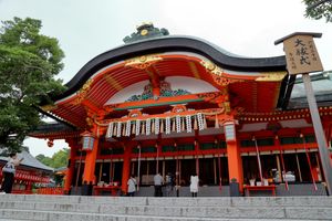 하이덴(拝殿) 전면 사진